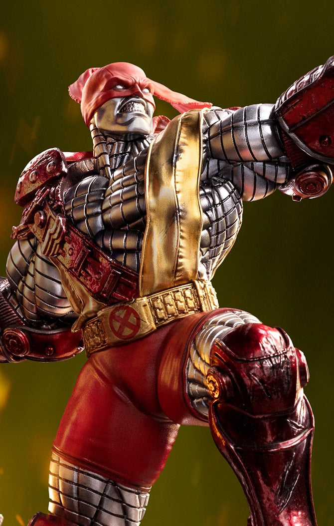フィギュア　コロッサス 「X-Men Age of Apocalypse」 バトルジオラマ・シリーズ 1/10 スタチュー マーベル』【アイアン・スタジオ スタチュー】「バトルジオラマ