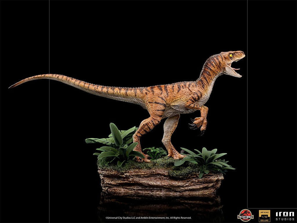 Velociraptor Deluxe - The Lost World: Jurassic Park - Art Scale 1/10 - Iron Studios