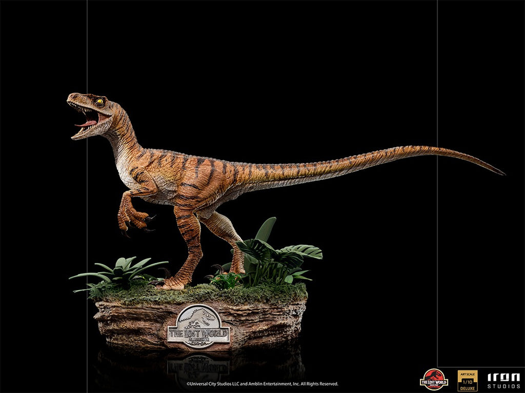 Velociraptor Deluxe - The Lost World: Jurassic Park - Art Scale 1/10 - Iron Studios