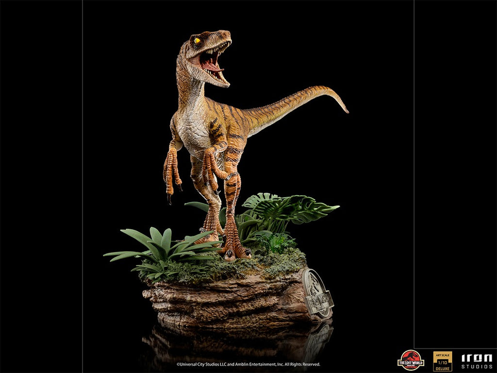 Velociraptor Deluxe - The Lost World: Jurassic Park - Art Scale 1/10 - Iron Studios