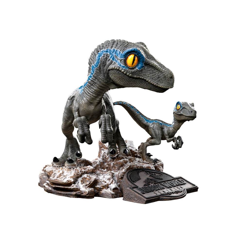 Blue and Beta  Jurassic World: Dominion  Minico  Iron Studios