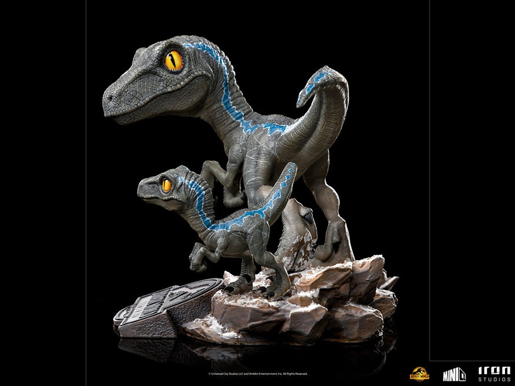 Blue and Beta  Jurassic World: Dominion  Minico  Iron Studios