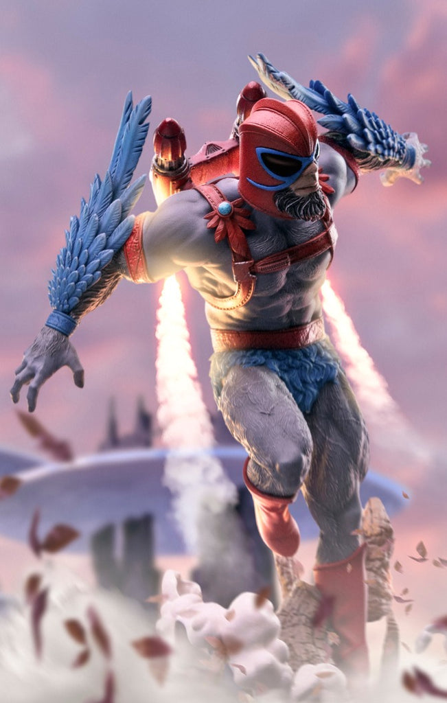 Stratos  Masters of the Universe  BDS Art Scale 1/10  Iron Studios