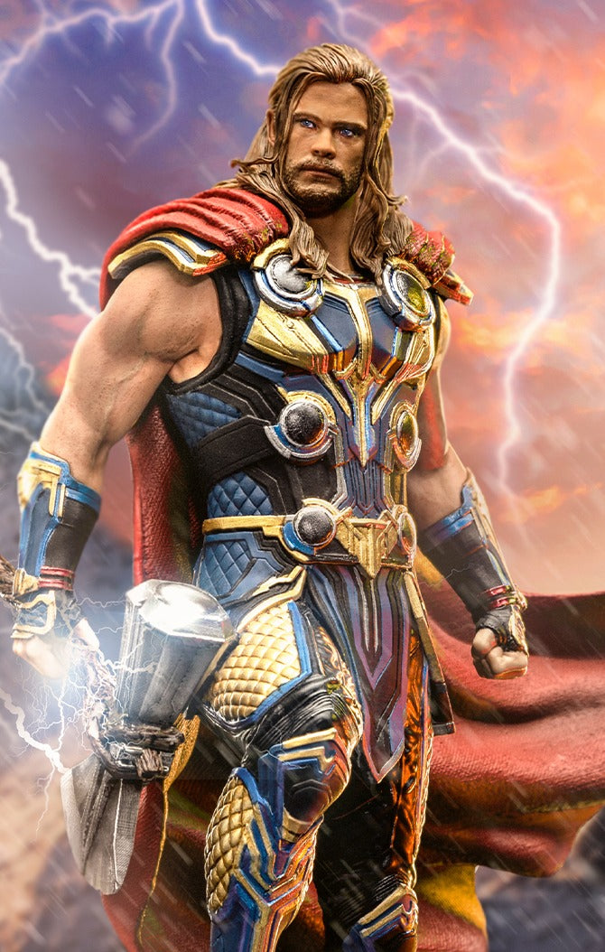 Iron Studios ソー Thor：Love and Thunder Amazon.com: Iron Studios Marvel - Thor - Love and Thunder