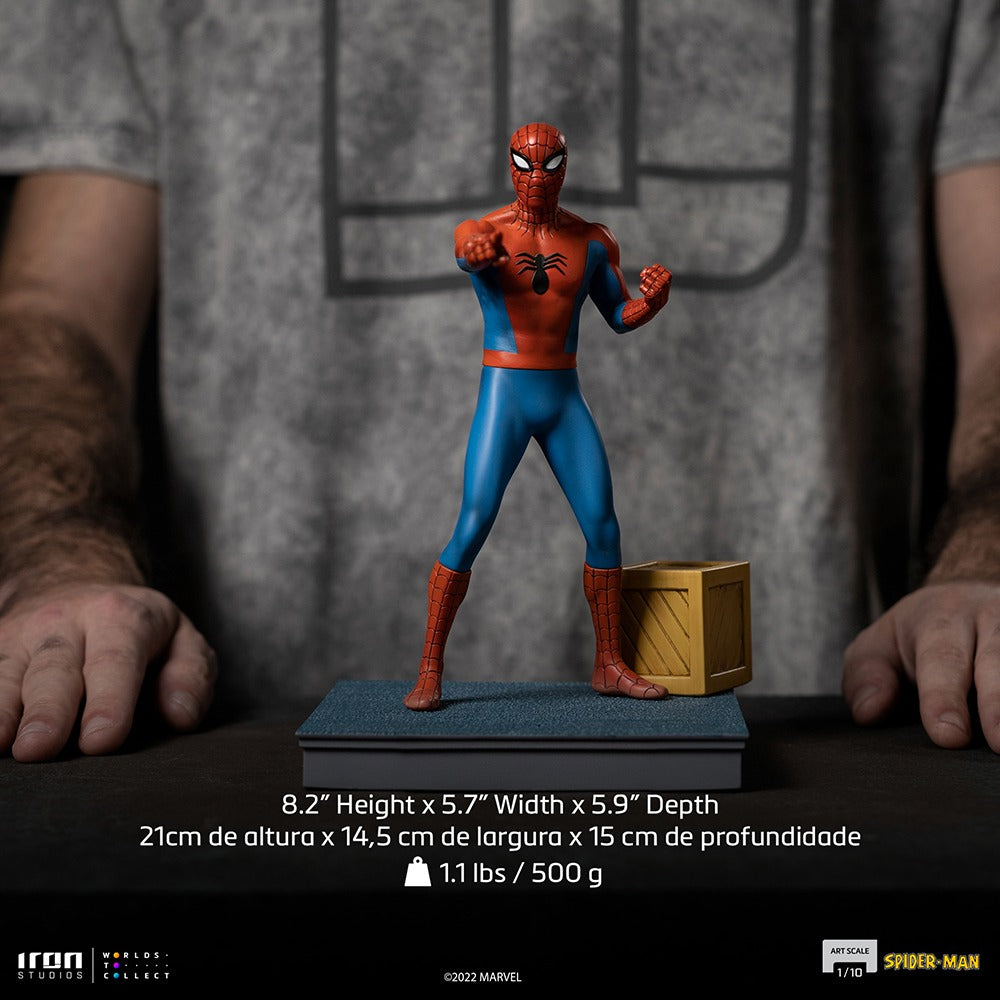 Spider-Man 60's - Spider-Man Animated Series - Art Scale 1/10 - Iron Studios