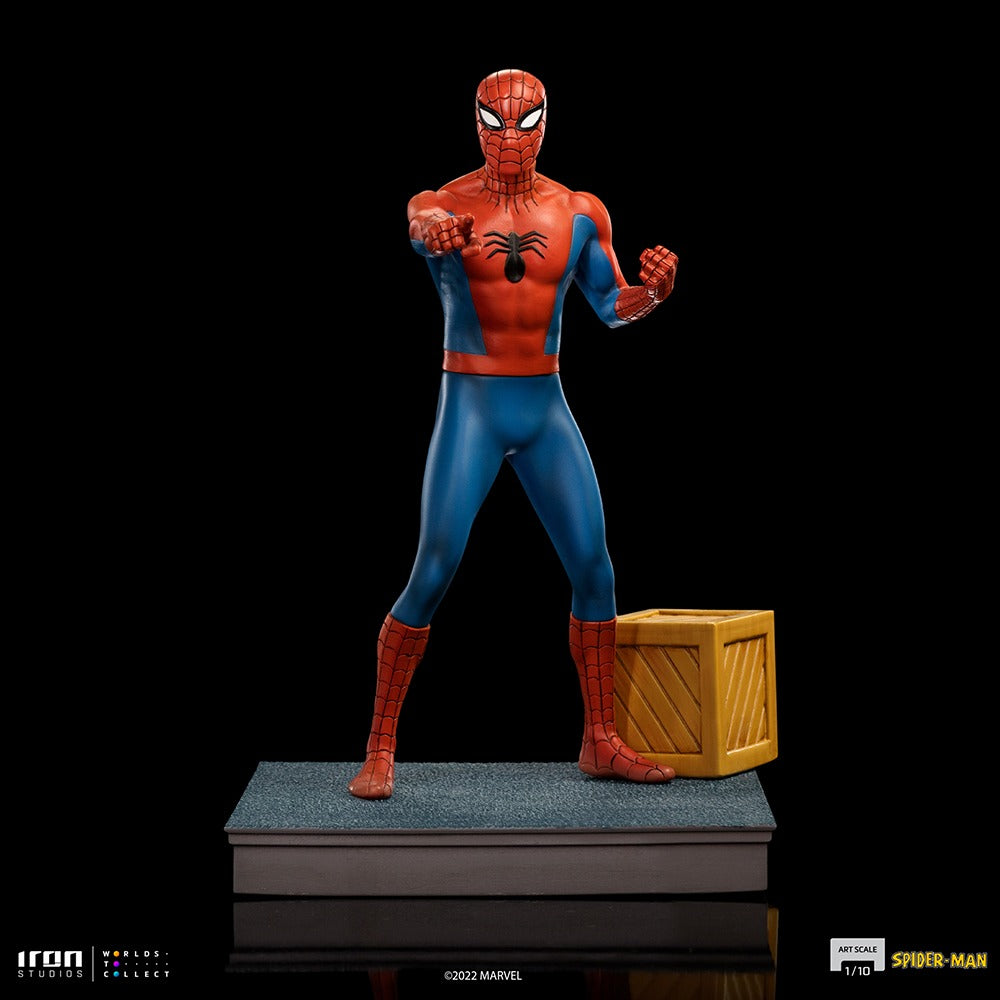 Spider-Man 60's - Spider-Man Animated Series - Art Scale 1/10 - Iron Studios