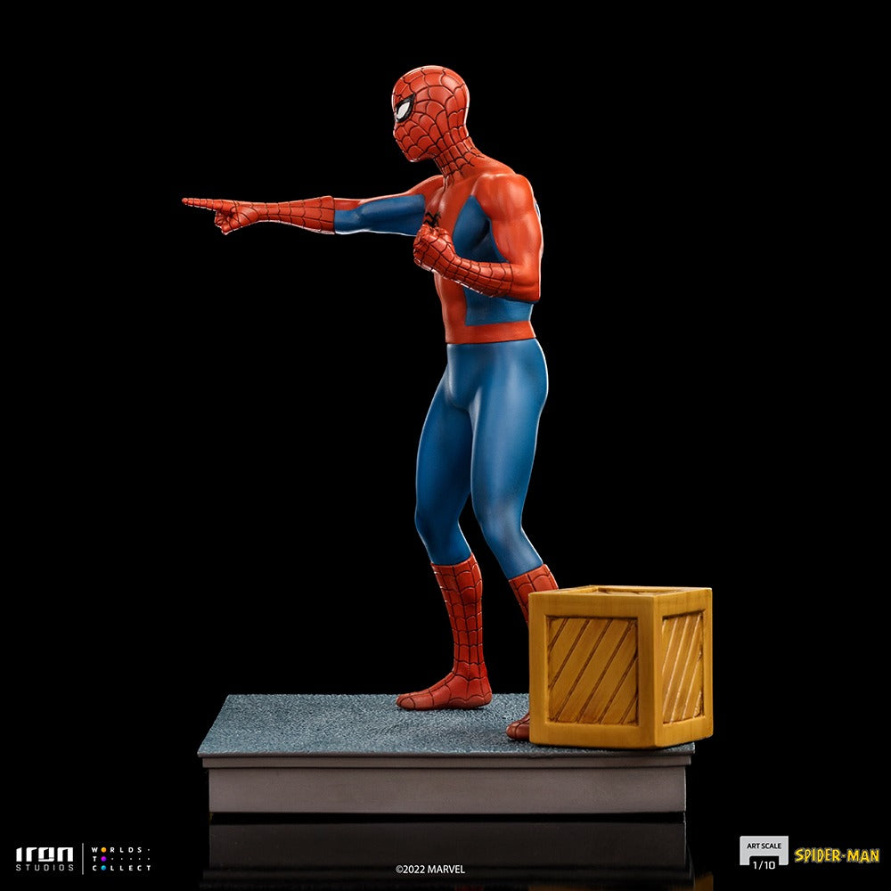 Spider-Man 60's - Spider-Man Animated Series - Art Scale 1/10 - Iron Studios