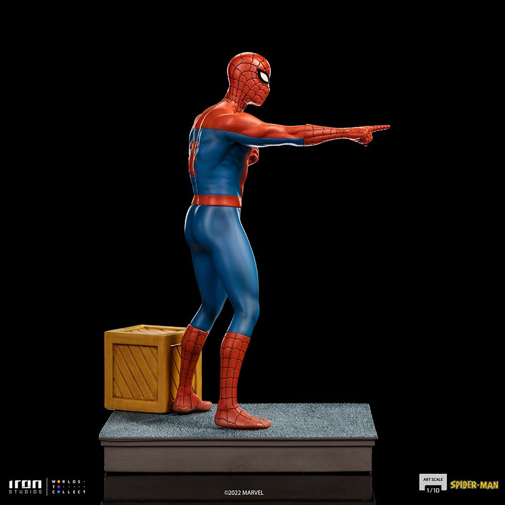 Spider-Man 60's - Spider-Man Animated Series - Art Scale 1/10 - Iron Studios