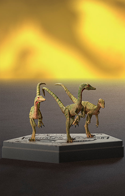Compsognathus  Jurassic World  Icons  Iron Studios