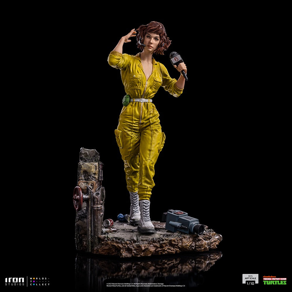 April O'Neil - Teenage Mutant Ninja Turtles - BDS Art Scale 1/10 - Iron Studios