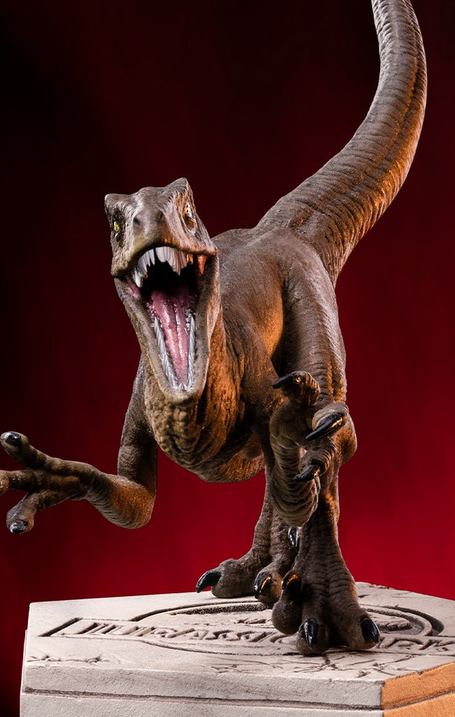 Velociraptor A - Jurassic Park - Icons - Iron Studios