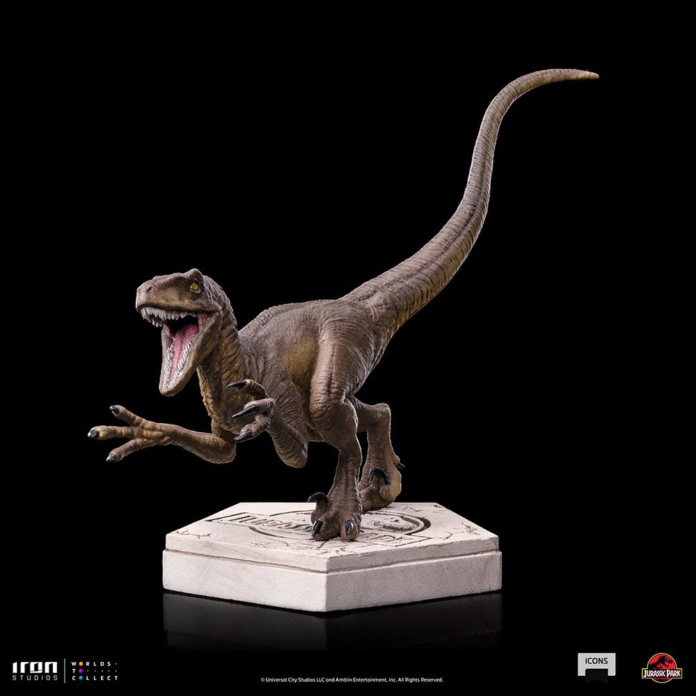 Velociraptor A - Jurassic Park - Icons - Iron Studios