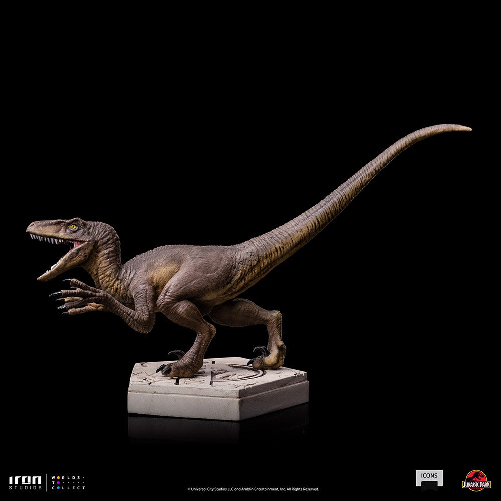 Velociraptor A - Jurassic Park - Icons - Iron Studios
