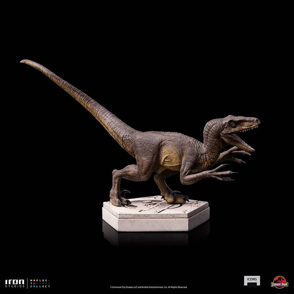 Velociraptor A - Jurassic Park - Icons - Iron Studios