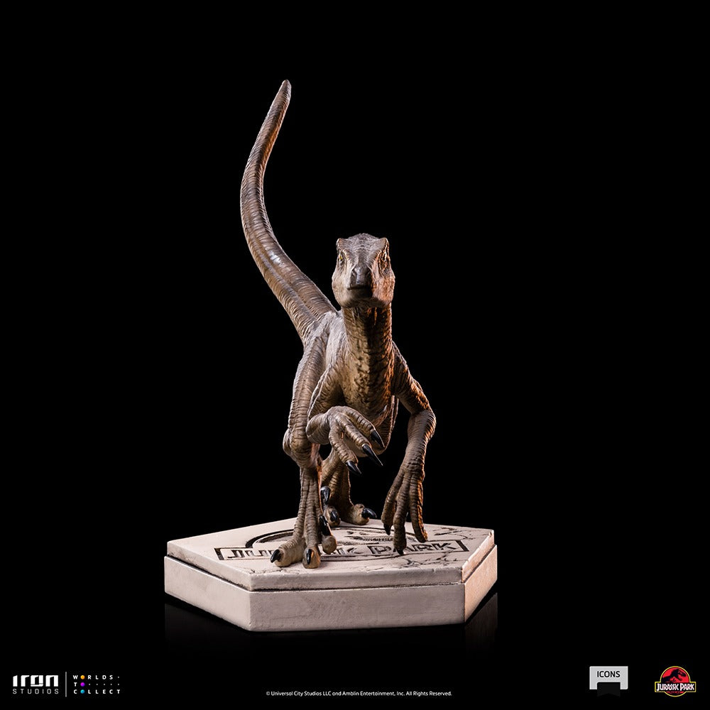 Velociraptor B - Jurassic Park - Icons - Iron Studios