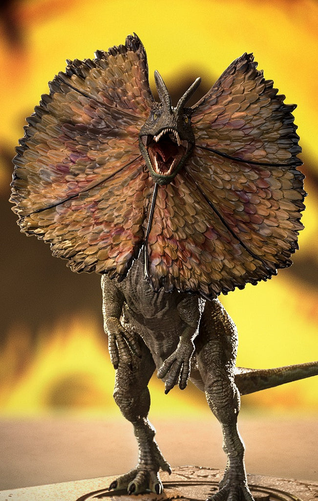 Dilophosaurus - Jurassic Park - Icons - Iron Studios