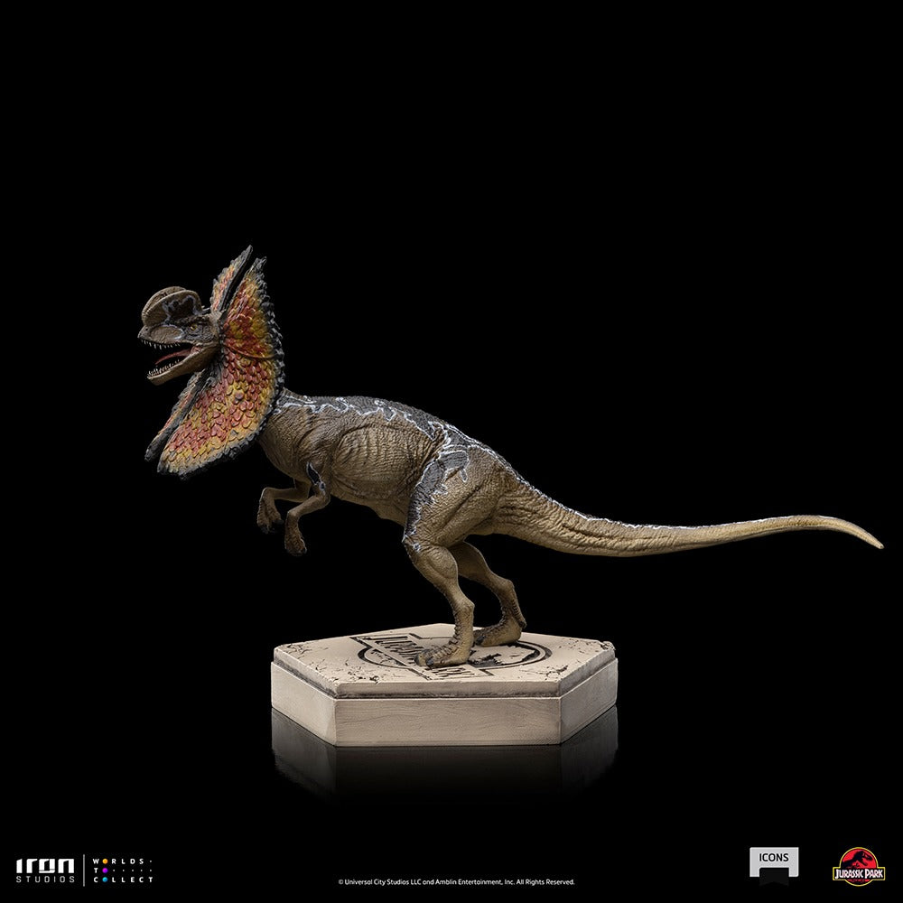 Dilophosaurus - Jurassic Park - Icons - Iron Studios
