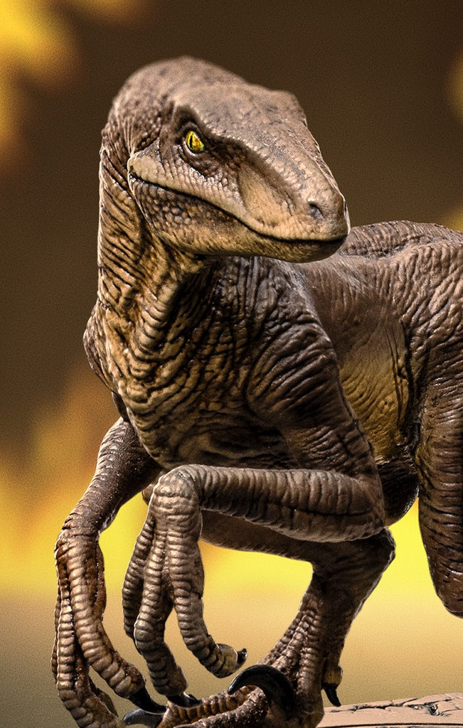 Velociraptor C  Jurassic Park  Icons  Iron Studios