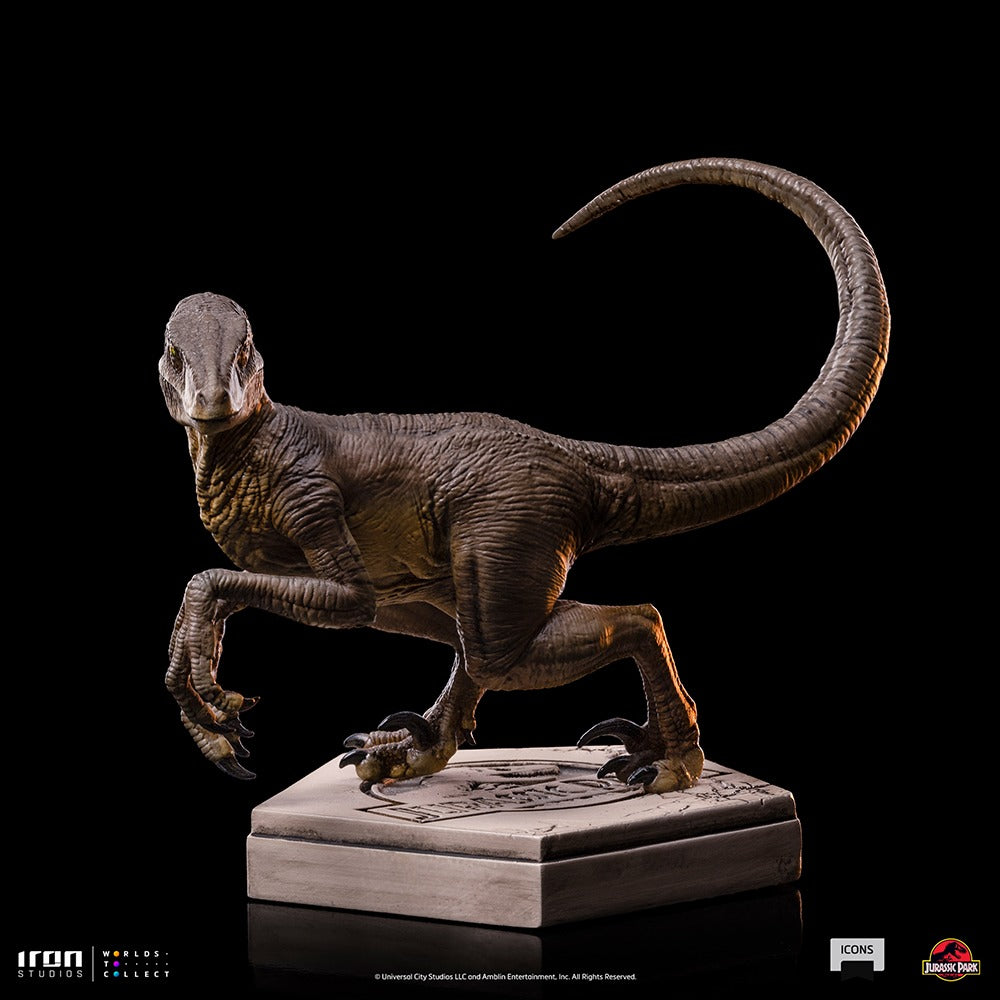 Velociraptor C  Jurassic Park  Icons  Iron Studios