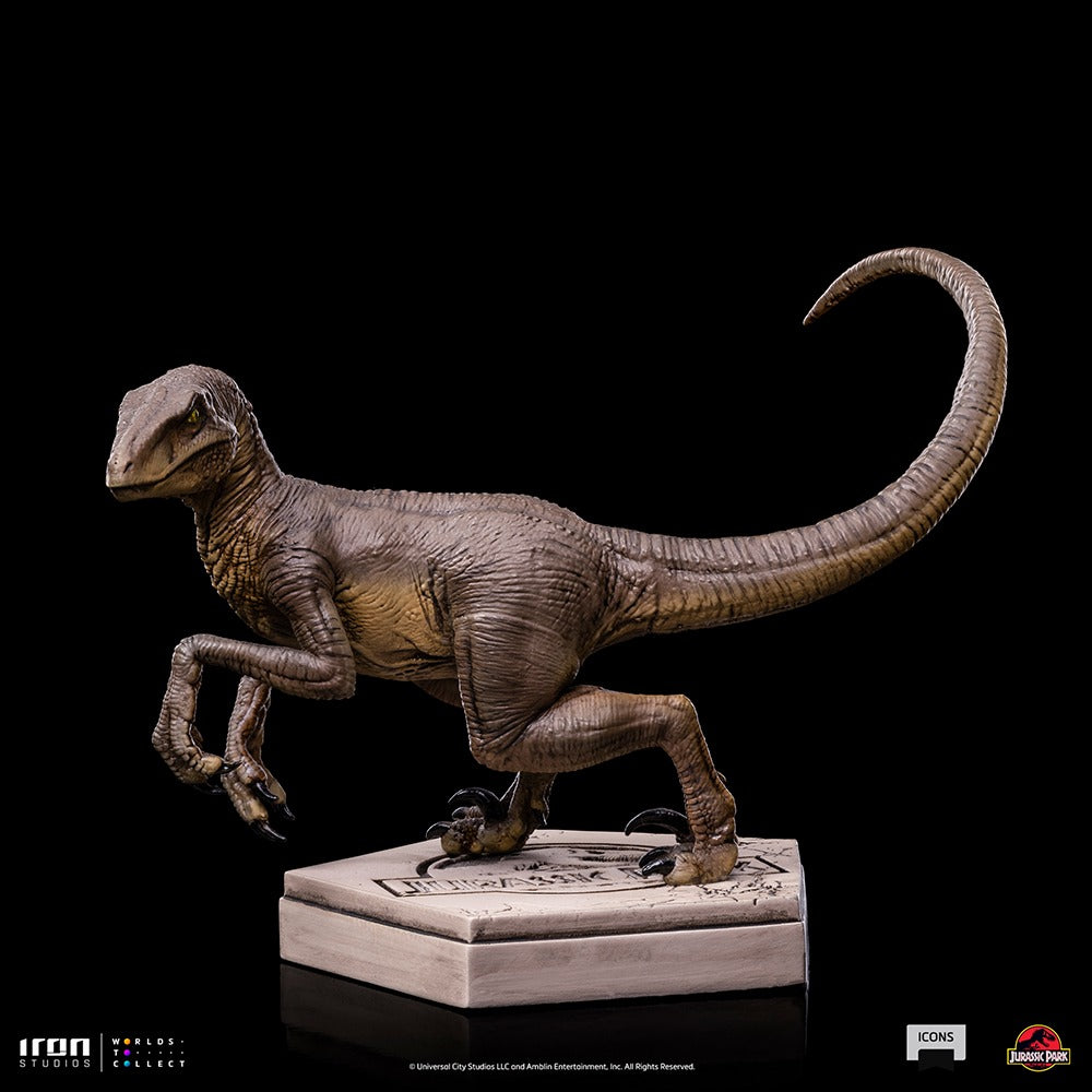 Velociraptor C  Jurassic Park  Icons  Iron Studios