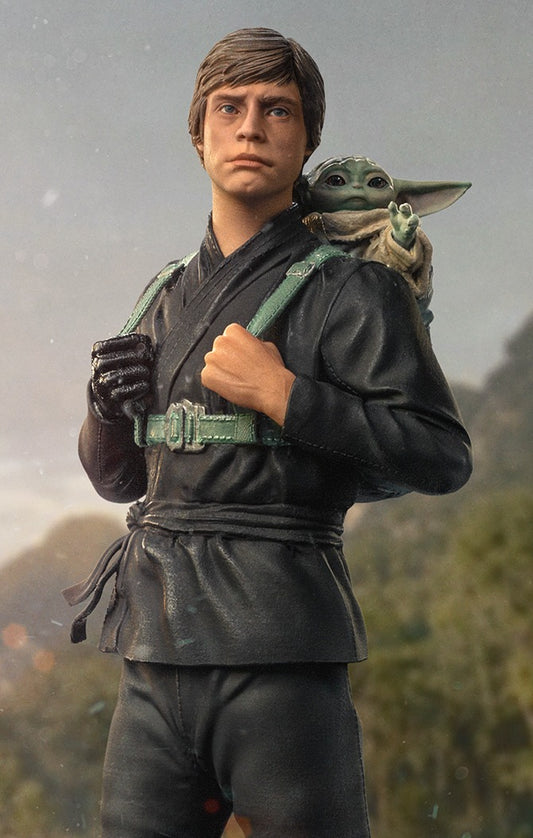 Luke Skywalker and Grogu Training Version - Star Wars: The Book of Boba Fett - Art Scale 1/10 - Iron Studios