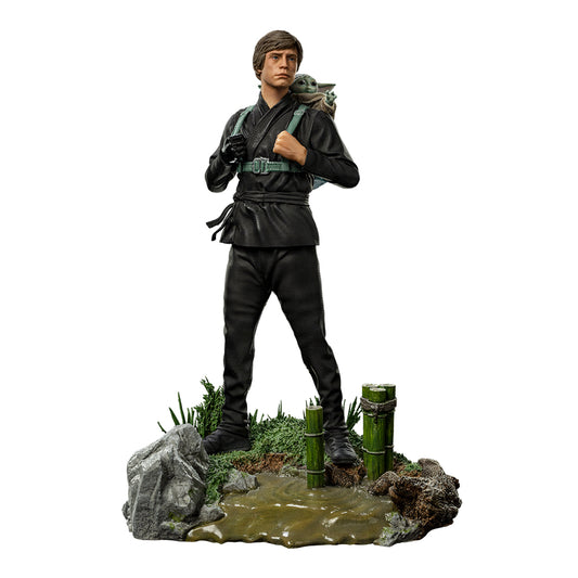 Luke Skywalker and Grogu Training Version - Star Wars: The Book of Boba Fett - Art Scale 1/10 - Iron Studios