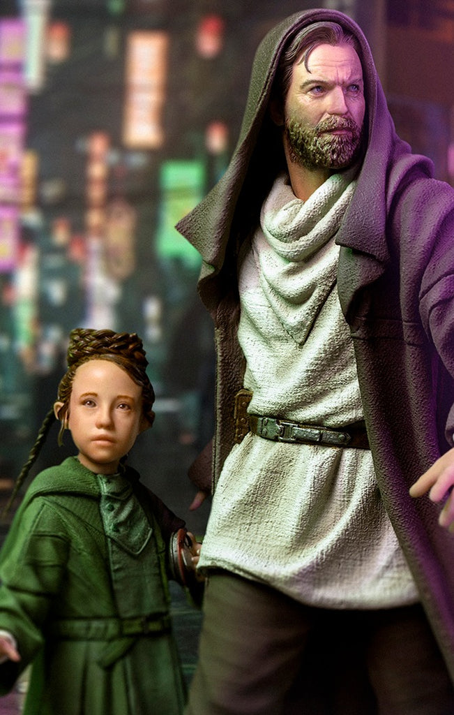 Obi-Wan and Young Leia - Star Wars: Obi-Wan Kenobi Series - Art Scale 1/10 - Iron Studios