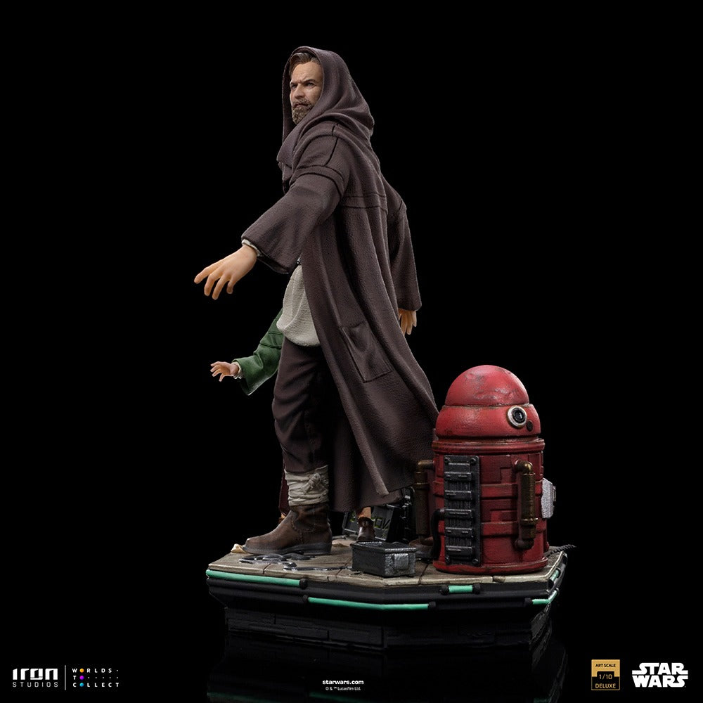 Obi-Wan and Young Leia - Star Wars: Obi-Wan Kenobi Series - Art Scale 1/10 - Iron Studios