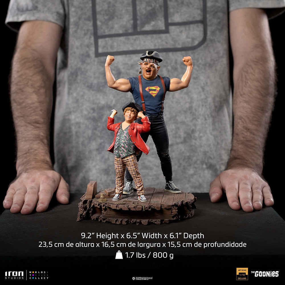 Sloth and Chunk  The Goonies  Art Scale 1/10  Iron Studios