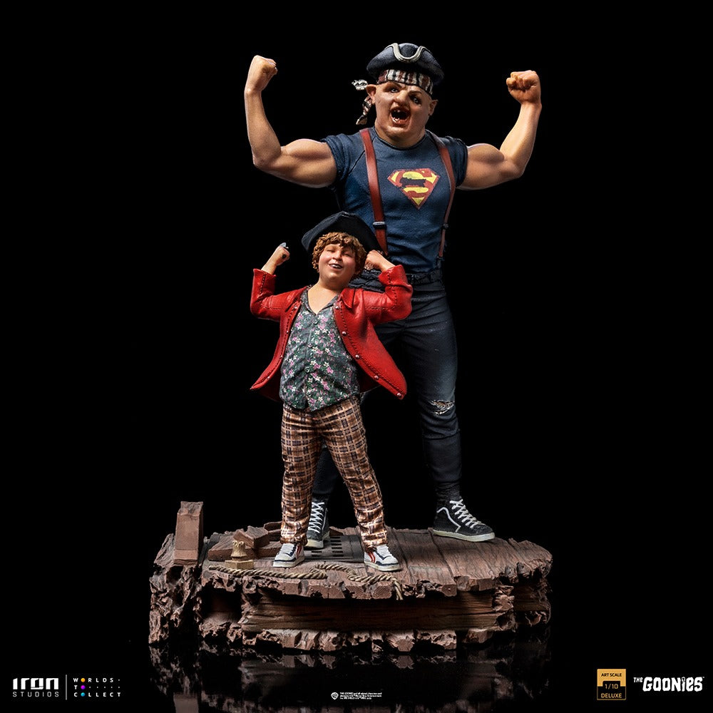 Sloth and Chunk  The Goonies  Art Scale 1/10  Iron Studios