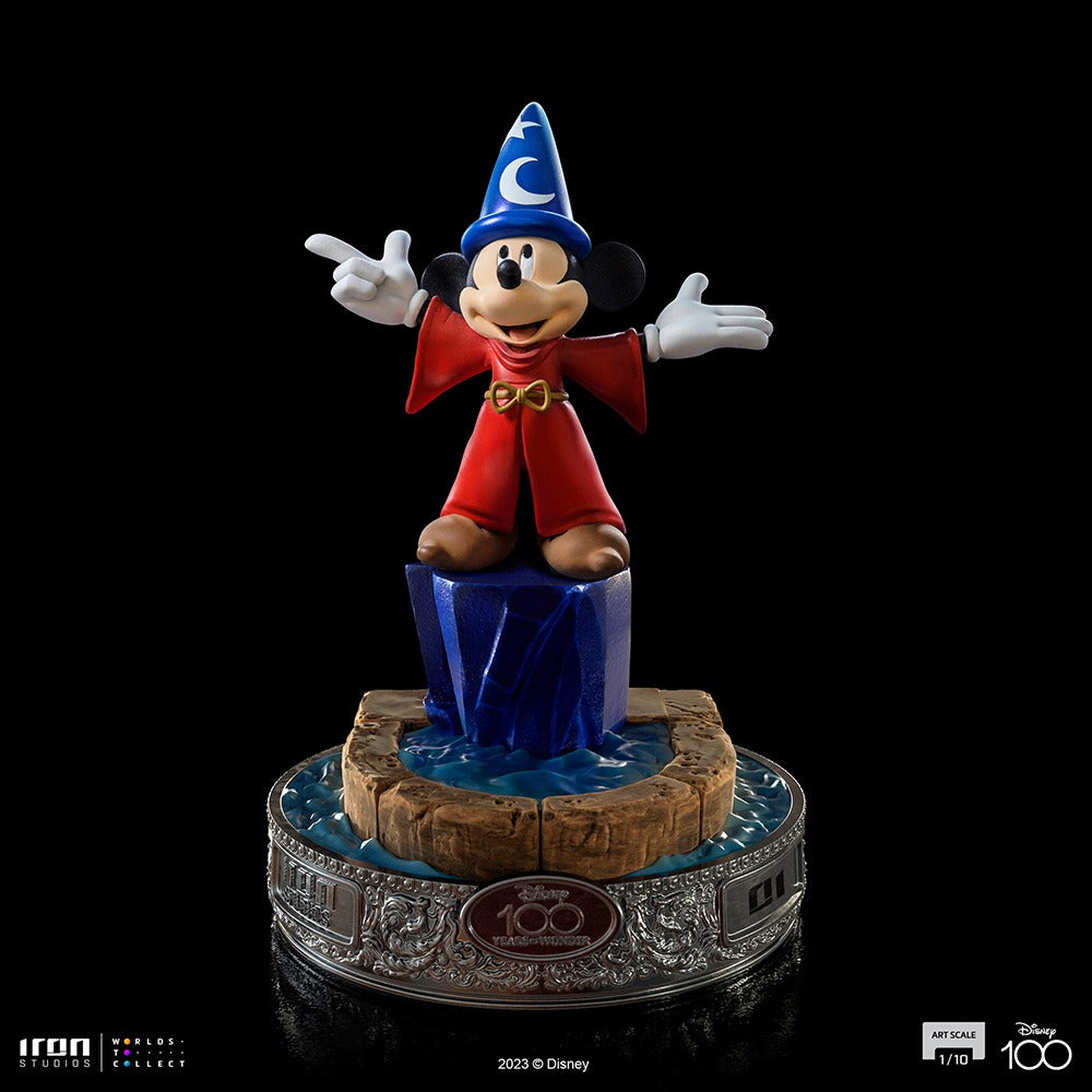 Mickey 100 Years Version - Disney 100th - Fantasia - Art Scale 1/10 - Iron Studios
