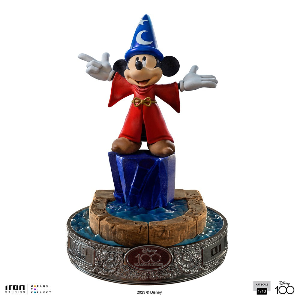 Mickey 100 Years Version - Disney 100th - Fantasia - Art Scale 1/10 - Iron Studios