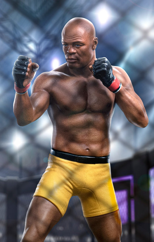 Anderson "Spider" Silva Deluxe (Signed Version)  Art Scale 1/10  Iron Studios