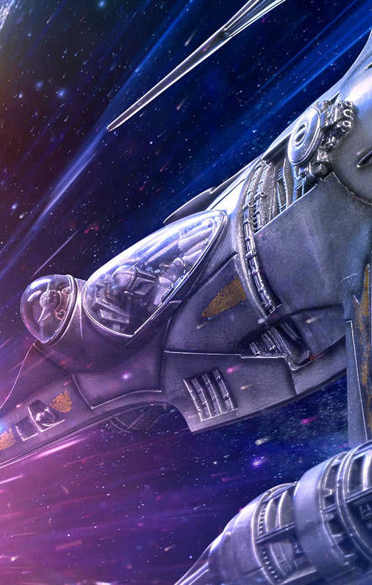 Mando's N-1 Starfighter - Star Wars: The Book of Boba Fett - Demi Art Scale 1/20 - Iron Studios