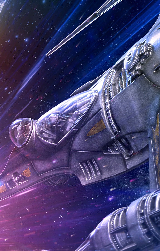 Mando's N-1 Starfighter - Star Wars: The Book of Boba Fett - Demi Art Scale 1/20 - Iron Studios