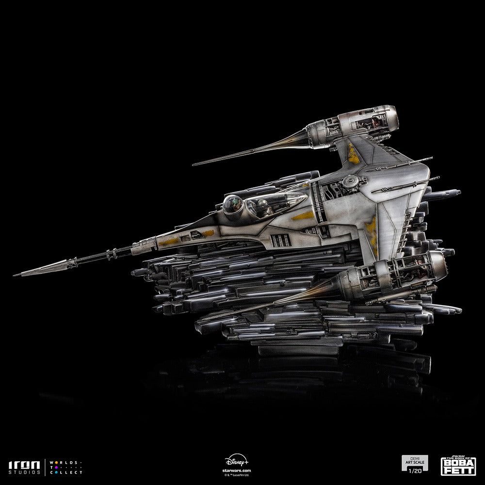 Mando's N-1 Starfighter - Star Wars: The Book of Boba Fett - Demi Art Scale 1/20 - Iron Studios