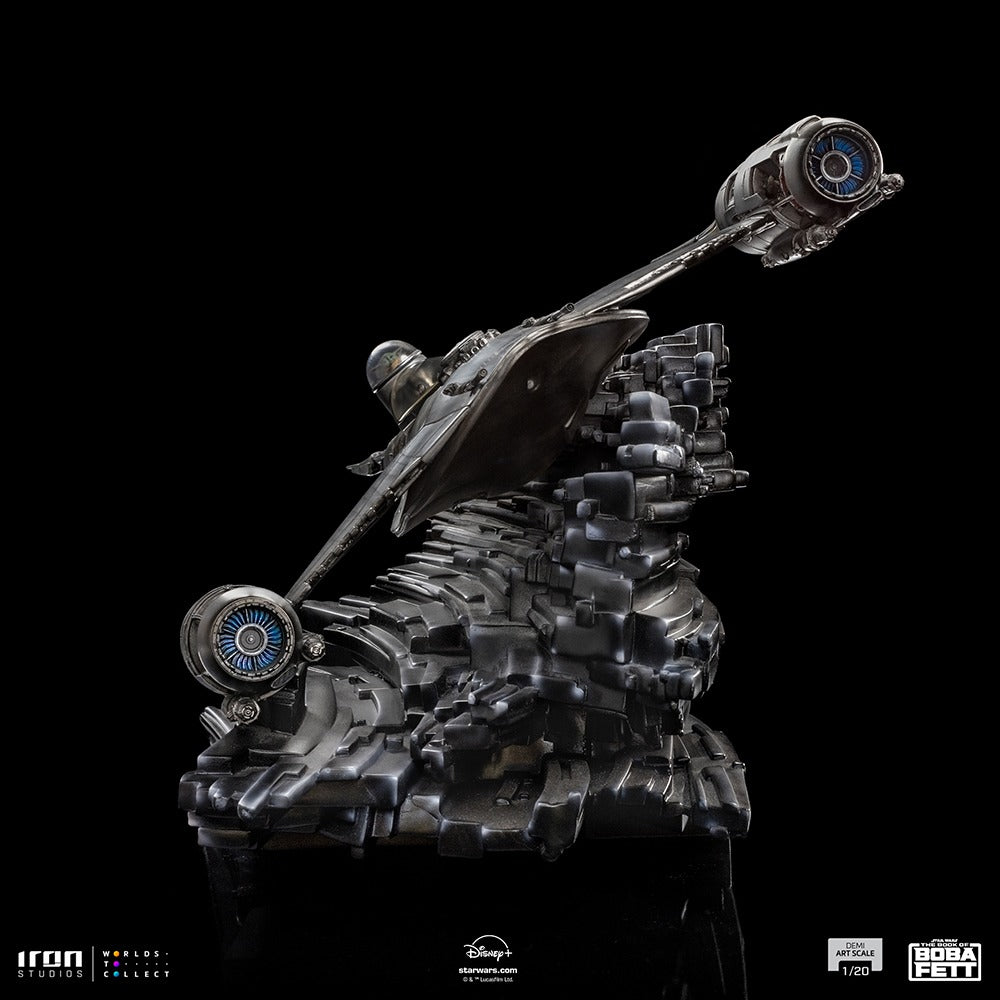 Mando's N-1 Starfighter - Star Wars: The Book of Boba Fett - Demi Art Scale 1/20 - Iron Studios