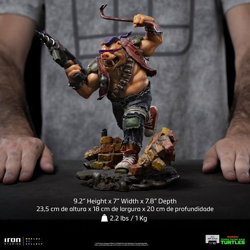 Bebop - Teenage Mutant Ninja Turtles - BDS Art Scale 1/10 - Iron Studios