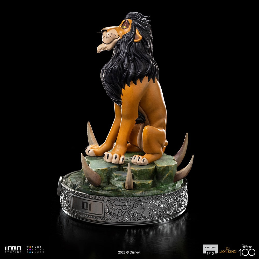 Scar 100 Years Version - Disney 100th - The Lion King - Art Scale 1/10 - Iron Studios