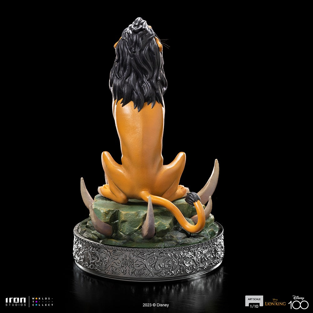 Scar 100 Years Version - Disney 100th - The Lion King - Art Scale 1/10 - Iron Studios