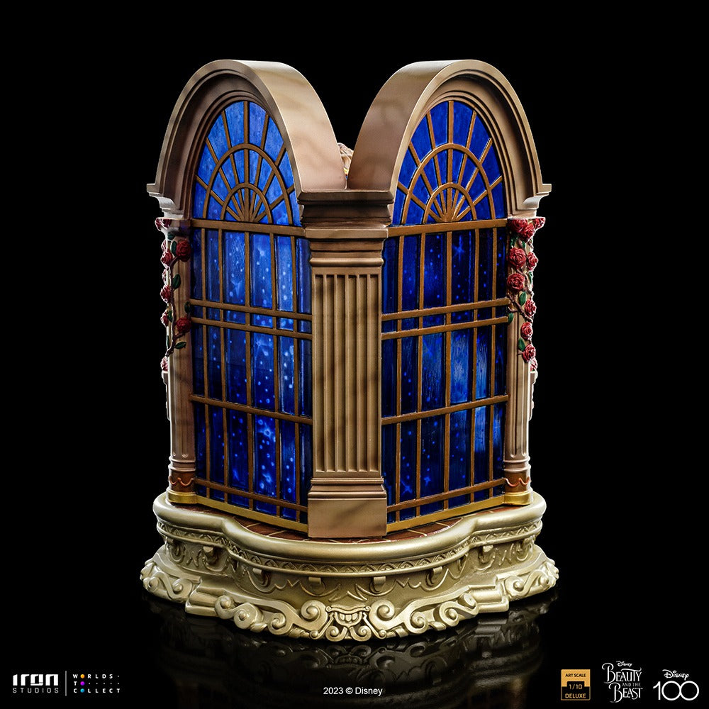 Statue Beauty and The Beast Deluxe  Disney 100th  Beauty and The Beast  Art Scale 1/10  Iron Studios
