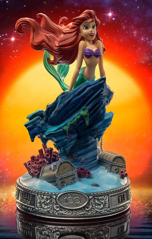Little Mermaid 100 Years Version  Disney 100th  Little Mermaid  Art Scale 1/10  Iron Studios