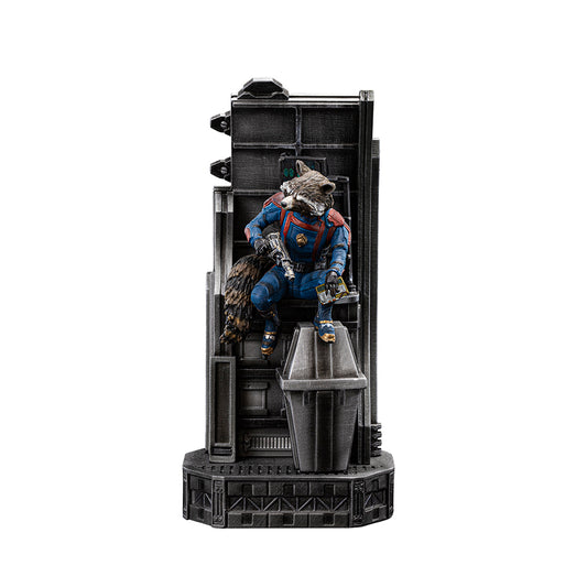 Rocket Raccoon  Guardians of the Galaxy 3  Art Scale 1/10  Iron Studios