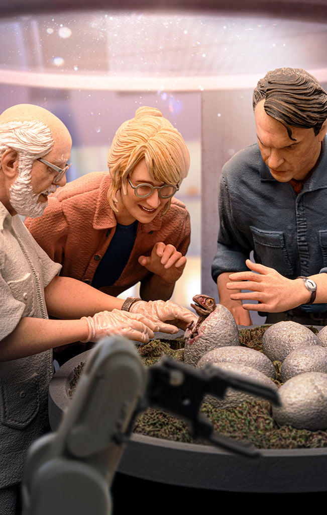 Dino Hatching Deluxe - Jurassic Park - Art Scale 1/10 - Iron Studios