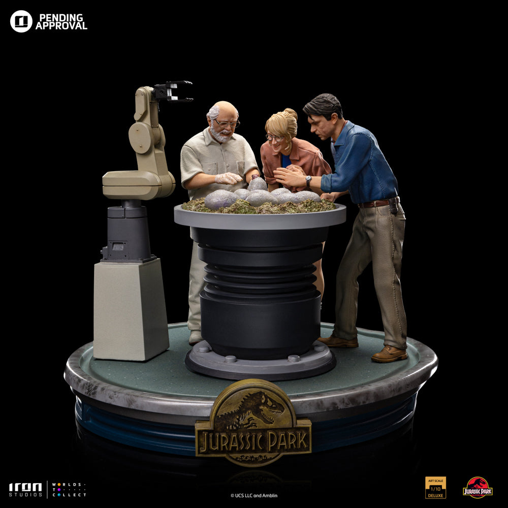 Dino Hatching Deluxe - Jurassic Park - Art Scale 1/10 - Iron Studios