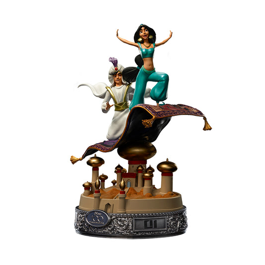Aladdin and Jasmine 100 Years Version - Disney 100th - Aladdin - Art Scale 1/10 - Iron Studios