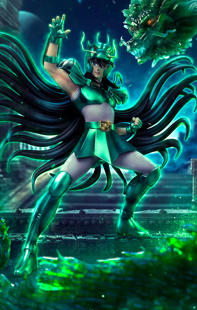 Dragon Shiryu Deluxe  Saint Seiya  Art Scale 1/10  Iron Studios