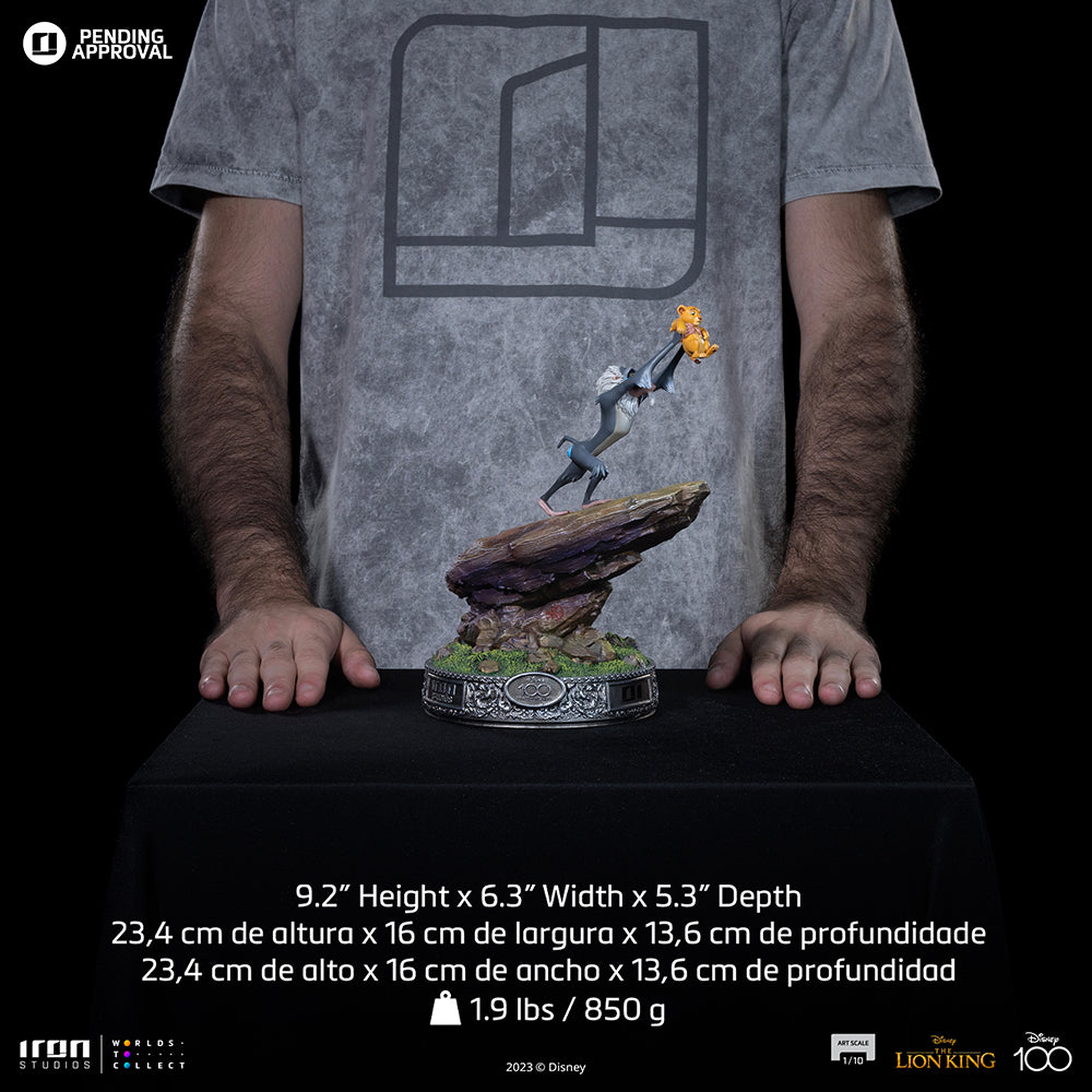 Lion King 100 Years Version - Disney 100th - The Lion King - Art Scale 1/10 - Iron Studios