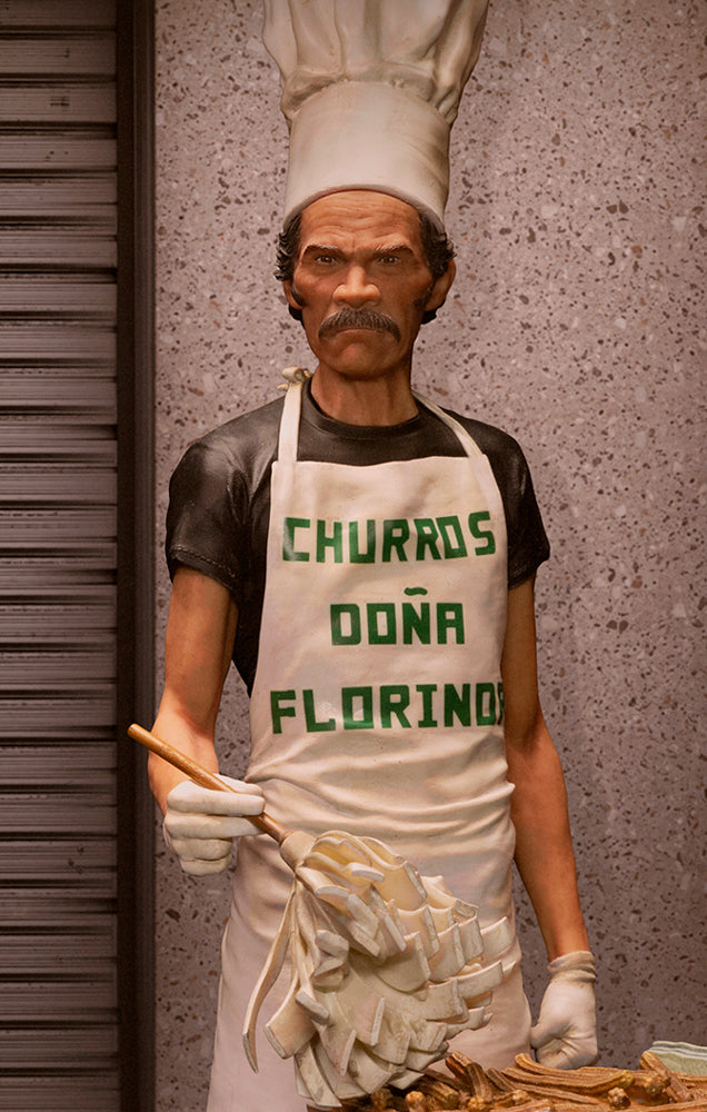 Don Ramon (Churros Version) - El Chavo Del Ocho - Art Scale 1/10 - Iron Studios