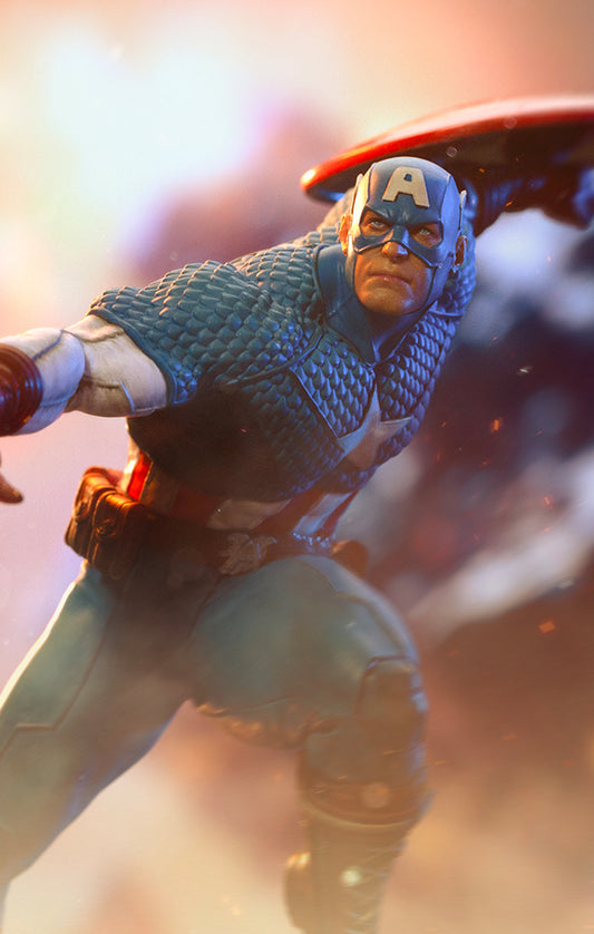 Captain America - Infinity Gauntlet Diorama - BDS Art Scale 1/10 - Iron Studios
